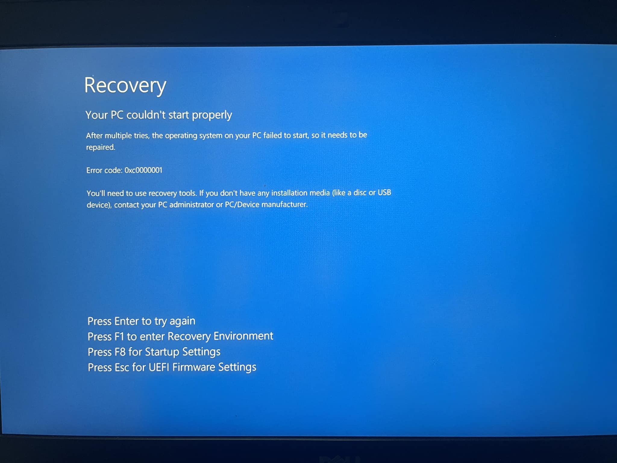 Windows bị lỗi màn hình xanh
